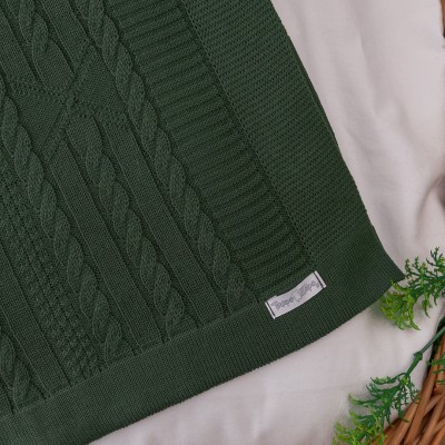  Saída de Maternidade Theodoro - Verde Militar e Bege Novo